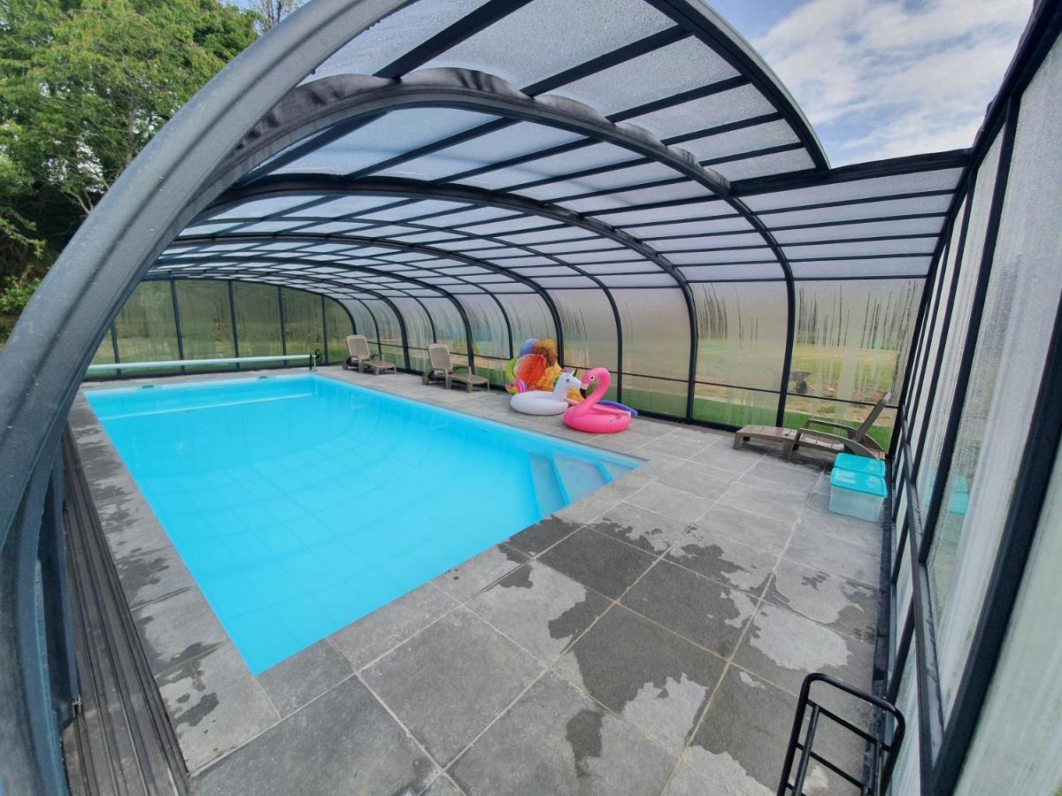 Gites De Maner Ster - Le Frene Piscine Ou Le Chene Piscine Et Spa Privatif Cleden-Poher Екстер'єр фото